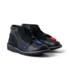 ACW* Kick Hi Lederstiefel für Erwachsene, Unisex, Schwarz ACW* Kick Hi Lederstiefel für Erwachsene, Unisex, Schwarz