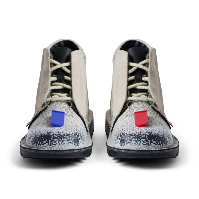 ACW* Kick Hi Lederstiefel für Erwachsene, Unisex, Weiß ACW* Kick Hi Lederstiefel für Erwachsene, Unisex, Weiß