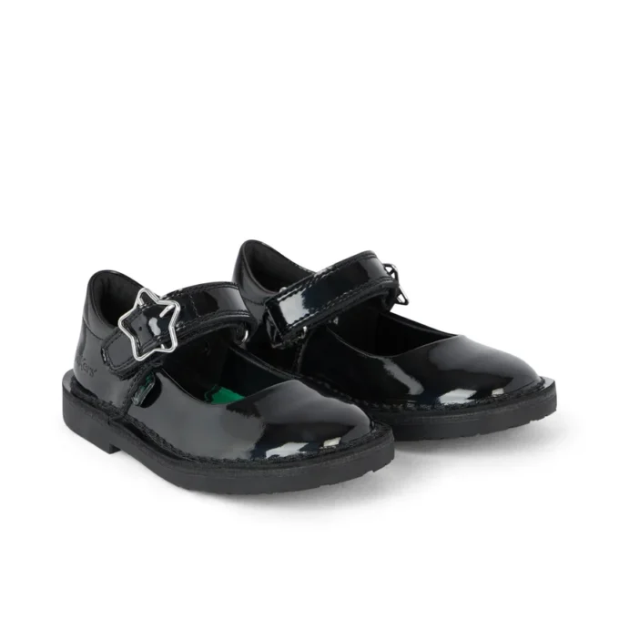 Adlar MJ Stardust Lackleder für Mädchen, schwarz Adlar MJ Stardust Lackleder für Mädchen, schwarz
