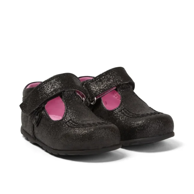 Baby Kick T Glitter Textile Schwarz Baby Kick T Glitter Textile Schwarz