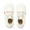 Baby Unisex Kick Hi Zip Lederalternative Weiß Baby Unisex Kick Hi Zip Lederalternative Weiß