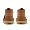 Baby Unisex Kick Hi Zip Nubuk Hellbraun