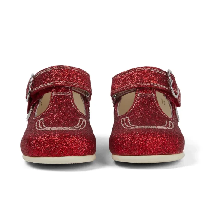 Baby Unisex Kick T Glitzer-Schuhe Rot Baby Unisex Kick T Glitzer-Schuhe Rot
