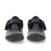 Bridie Brogue T-Vel Lackleder für Mädchen, schwarz