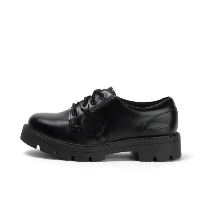 Damen Kori Schnürschuh Hochglanzleder Schwarz Damen Kori Schnürschuh Hochglanzleder Schwarz
