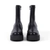 Edie Stiefel für Erwachsene, Leder, Schwarz Edie Stiefel für Erwachsene, Leder, Schwarz