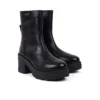 Edie Stiefel für Erwachsene, Leder, Schwarz Edie Stiefel für Erwachsene, Leder, Schwarz