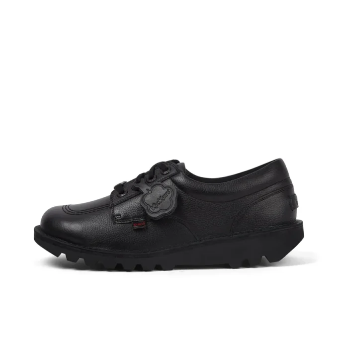 Herren Kick Lo Tab Lederschuhe Schwarz Herren Kick Lo Tab Lederschuhe Schwarz