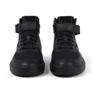 Herren Tovni Hi Mix Mesh Text Boots Schwarz