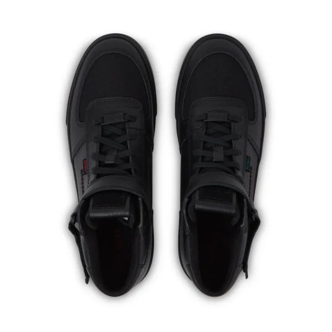 Herren Tovni Hi Mix Mesh Text Boots Schwarz