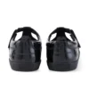 Jugend-Damen Kariko T-Bar Lackleder Schwarz