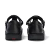Jugend Damen Kick T-Bar Vel Leder Schwarz Jugend Damen Kick T-Bar Vel Leder Schwarz