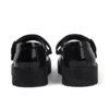 Jugend-Damen Kori MJ Doll Lackleder Schwarz