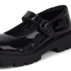 Jugend-Damen Kori MJ Doll Lackleder Schwarz