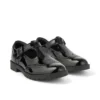 Jugend-Damen Lachly Brogue T-Bar Lackleder Schwarz