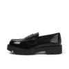 Jugend-Damen-Loafer Kori Lackleder Schwarz