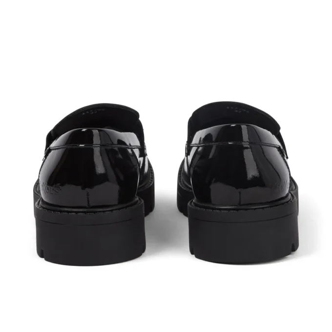 Jugend-Damen-Loafer Kori Lackleder Schwarz