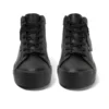 Jugend Damen Tovni Hi Stack Chain Leder Schwarz