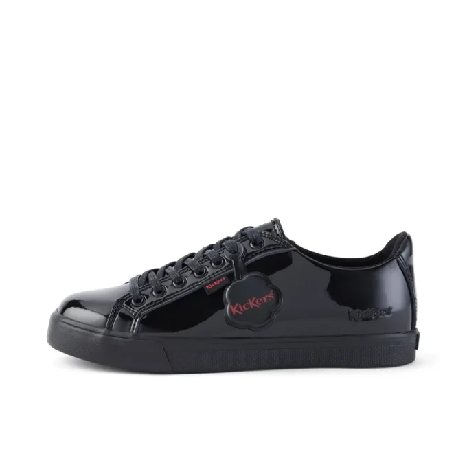 Jugend Damen Tovni Lacer Lackleder Schwarz