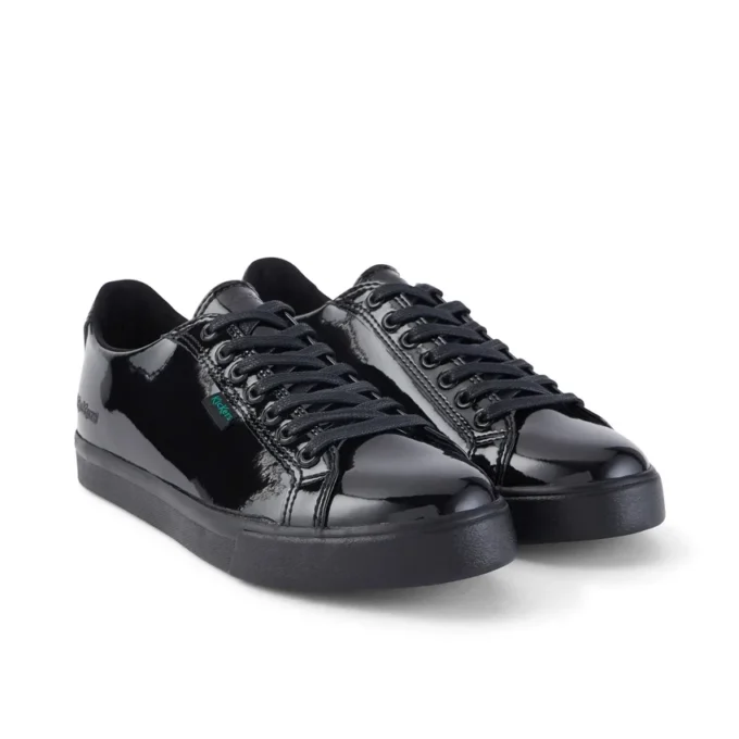 Jugend Damen Tovni Lacer Lackleder Schwarz