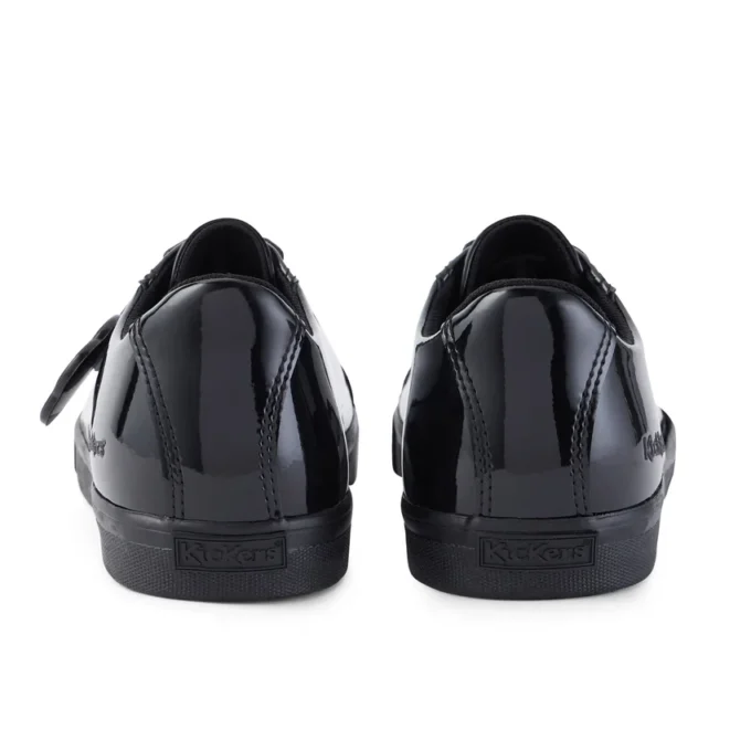 Jugend Damen Tovni Lacer Lackleder Schwarz