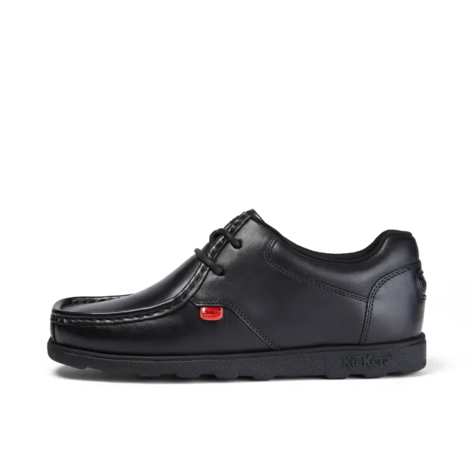 Jugend Herren Fragma Lace Leder Schwarz