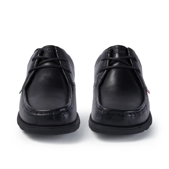 Jugend Herren Fragma Lace Leder Schwarz