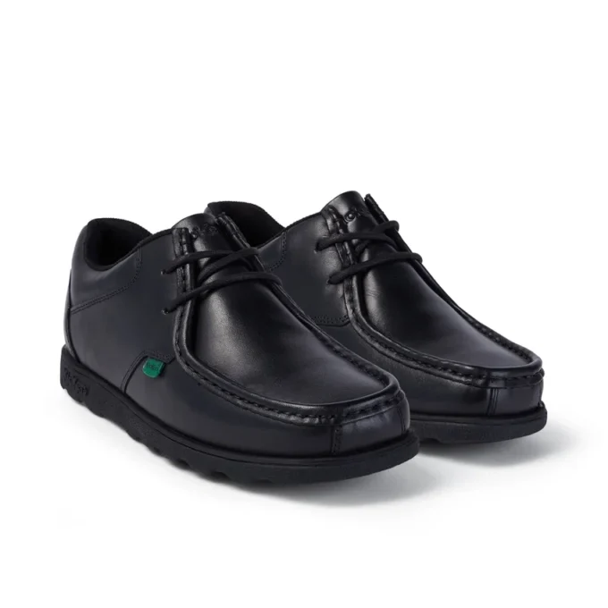 Jugend Herren Fragma Lace Leder Schwarz