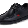 Jugend Herren Fragma Lace Leder Schwarz