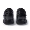 Jugend Herren Fragma Moc Twin Vel Leder Schwarz