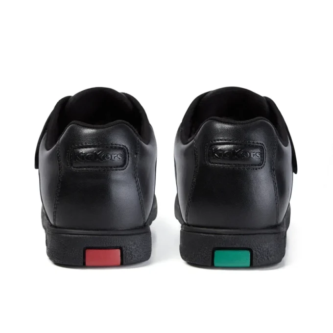 Jugend Herren Fragma Moc Twin Vel Leder Schwarz
