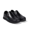 Jugend Herren Fragma Slip Leder Schwarz