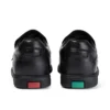 Jugend Herren Fragma Slip Leder Schwarz