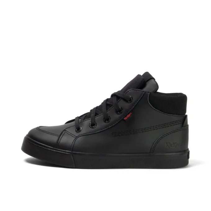 Jugend Herren Tovni Hi Double Tongue Leder Schwarz