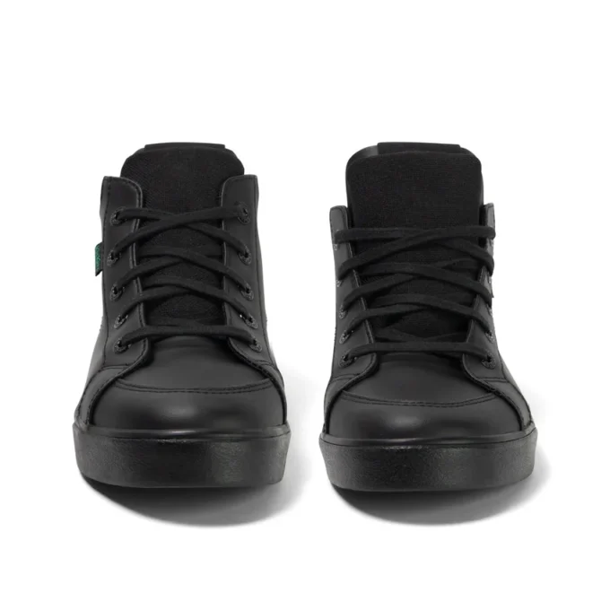 Jugend Herren Tovni Hi Double Tongue Leder Schwarz