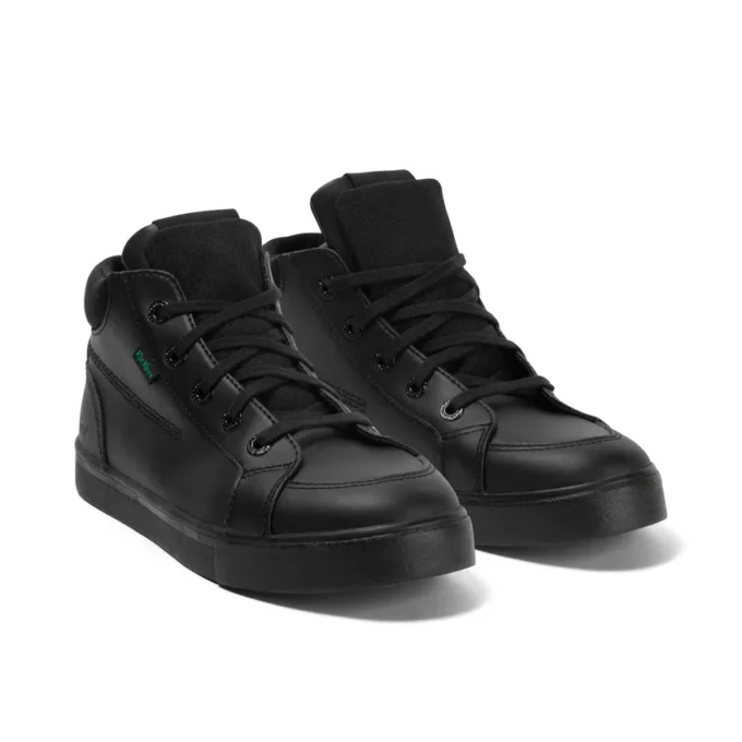 Jugend Herren Tovni Hi Double Tongue Leder Schwarz
