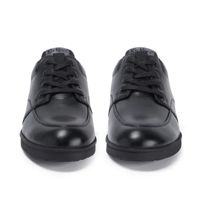 Jugend Herren Troiko Lace Leder Schwarz