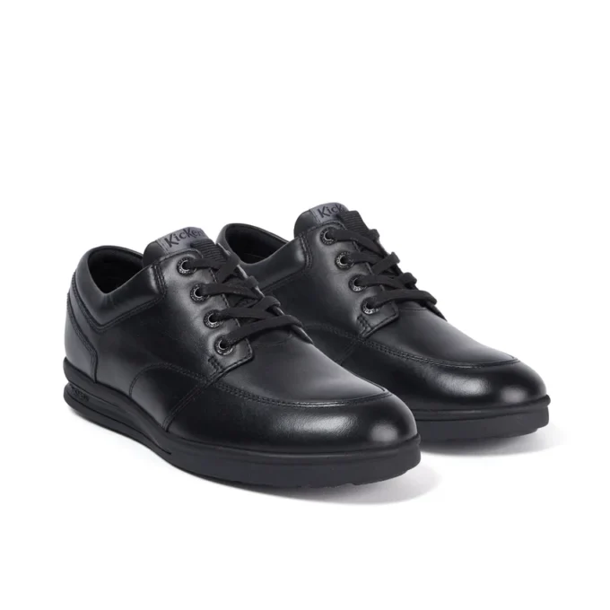 Jugend Herren Troiko Lace Leder Schwarz
