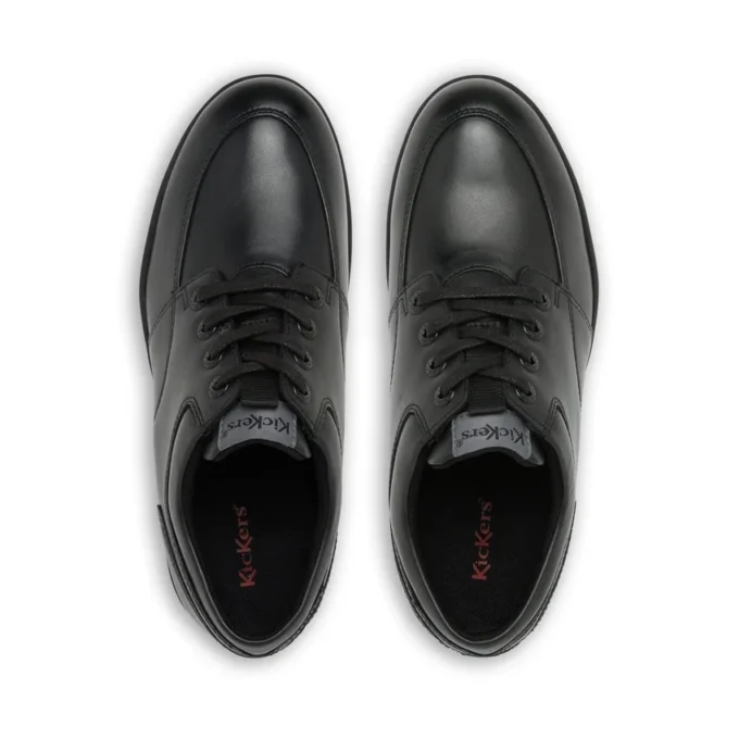 Jugend Herren Troiko Lace Leder Schwarz