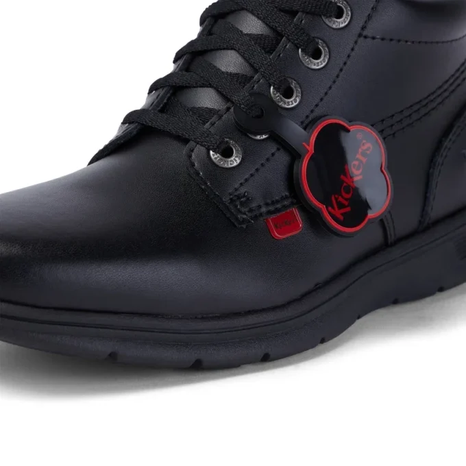 Jugend Unisex Kelland Hi Leder Schwarz