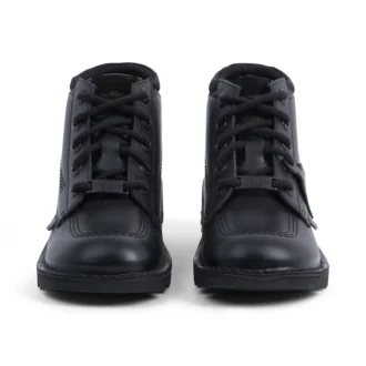 Jugend Unisex Kick Hi Mix Mesh Leder Schwarz Jugend Unisex Kick Hi Mix Mesh Leder Schwarz