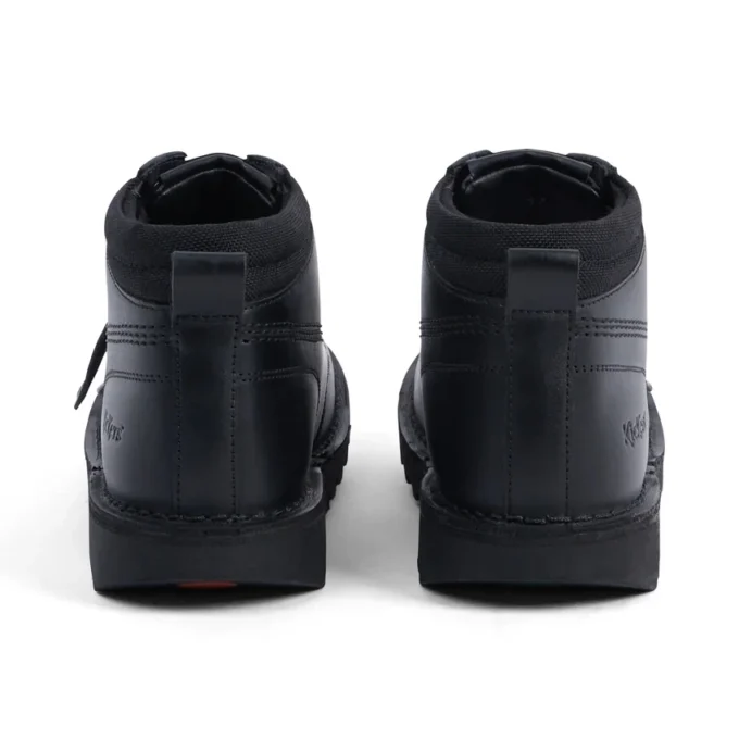 Jugend Unisex Kick Hi Mix Mesh Leder Schwarz Jugend Unisex Kick Hi Mix Mesh Leder Schwarz