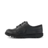 Jugend Unisex Kick Lo Leder Alternative Schwarz