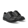 Jugend Unisex Kick Lo Leder Alternative Schwarz