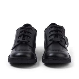 Jugend Unisex Kick Lo Mix Mesh Leder Schwarz