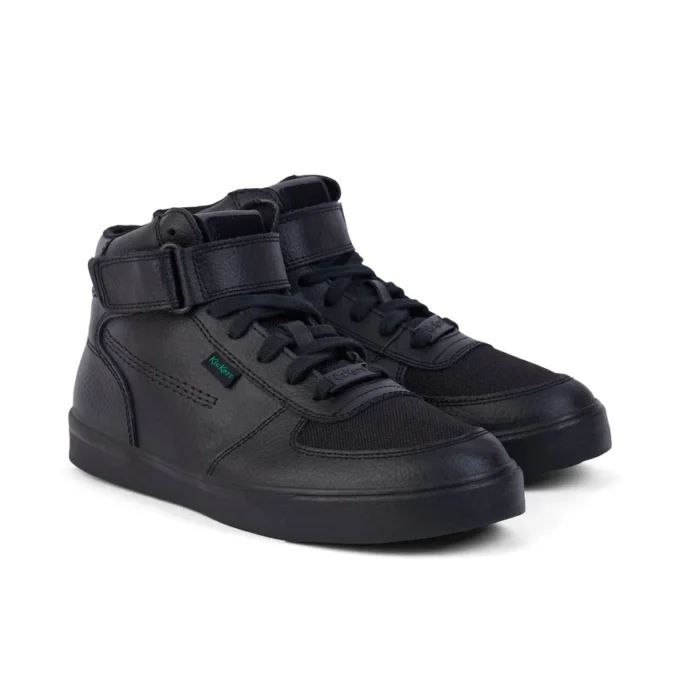 Jugend Unisex Tovni Hi Mix Mesh Leder Schwarz