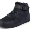 Jugend Unisex Tovni Hi Mix Mesh Leder Schwarz