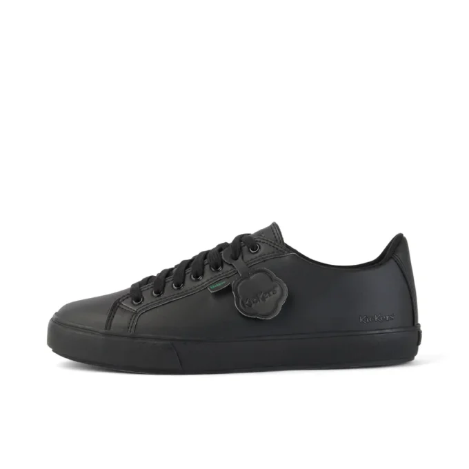 Tovni Lacer Unisex für Erwachsene, Lederalternative, Schwarz