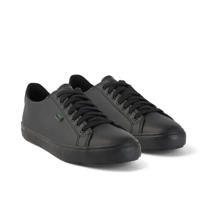 Tovni Lacer Unisex für Erwachsene, Lederalternative, Schwarz