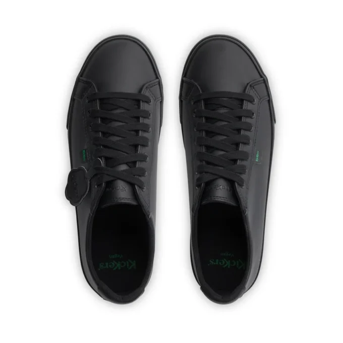 Tovni Lacer Unisex für Erwachsene, Lederalternative, Schwarz